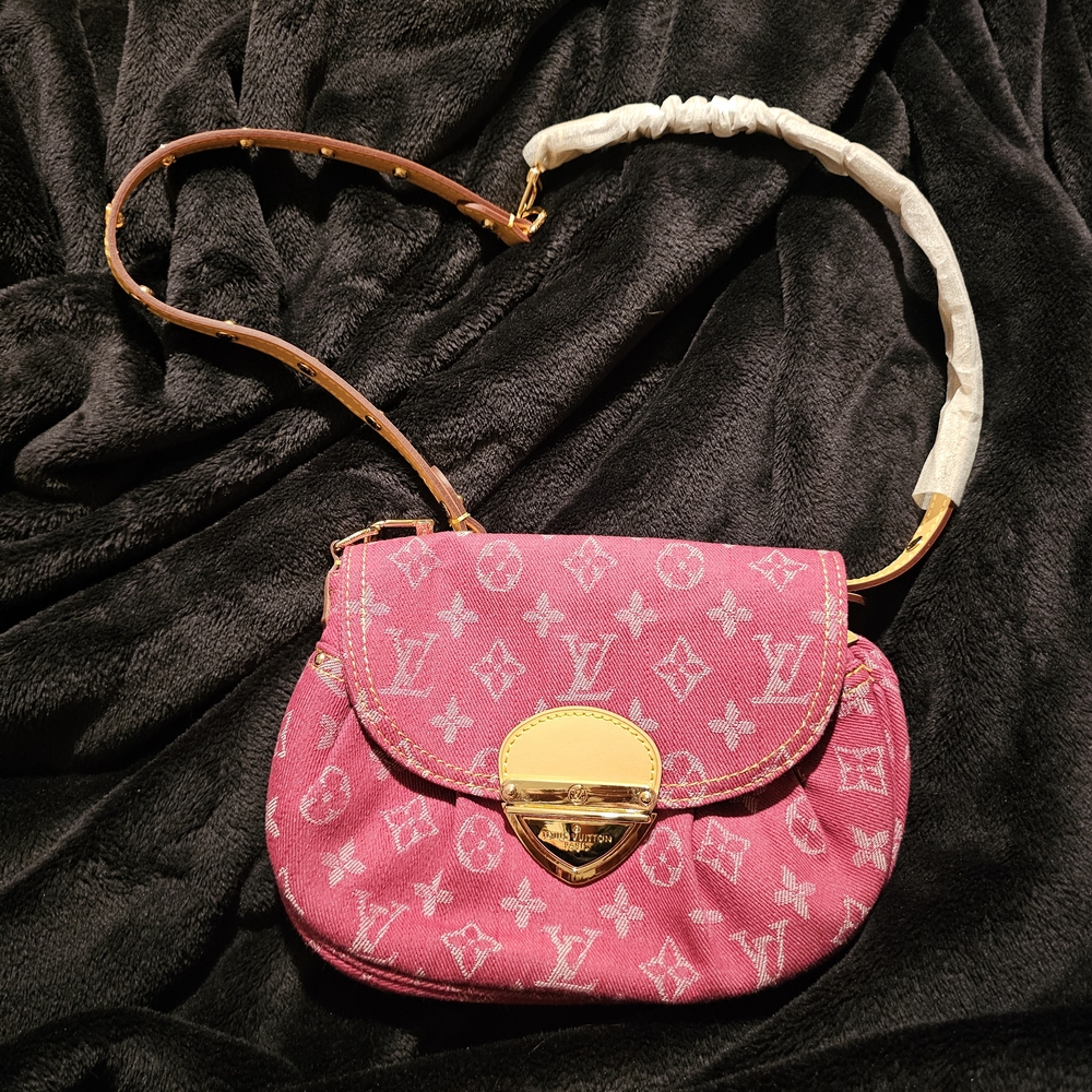 Pink Designer Women's Bag Demin